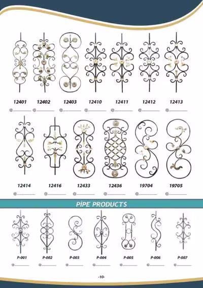 Hammered Bars & Pipes